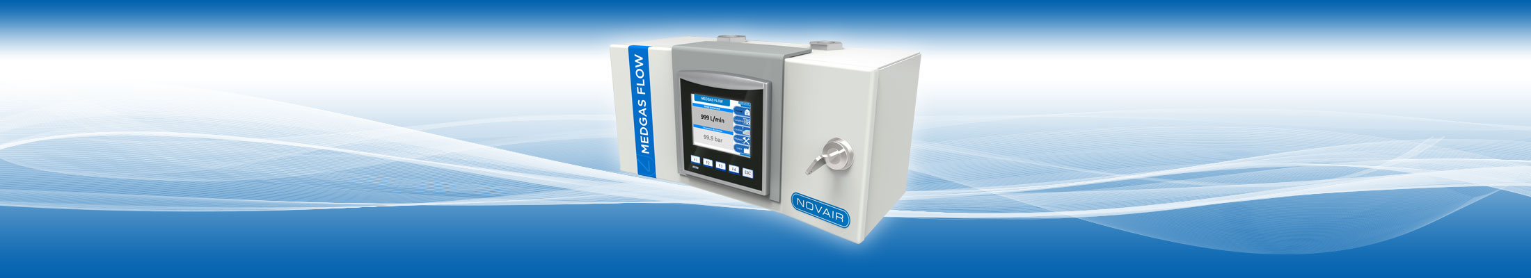 Gas flow and consumption measure - MEDGAS FLOW